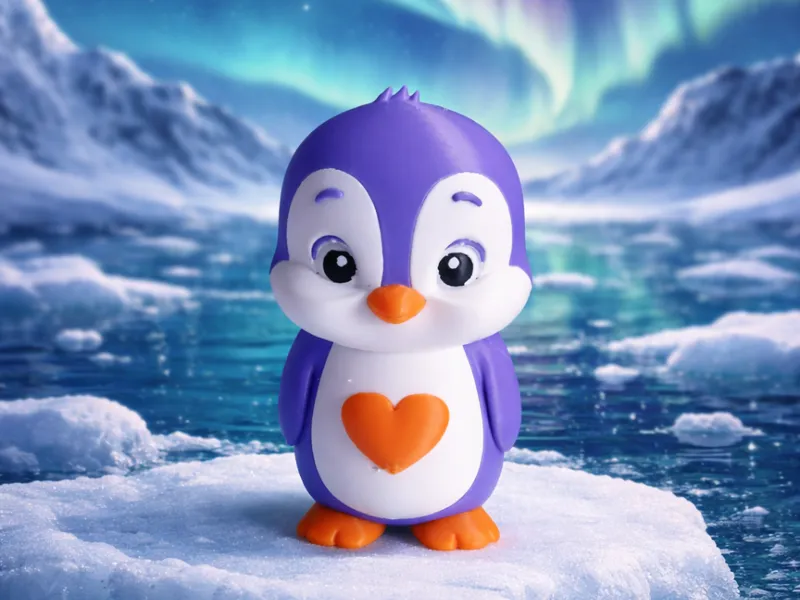 Pinguinbärchi Familie 
