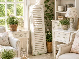 Miniature Louvered Shutter