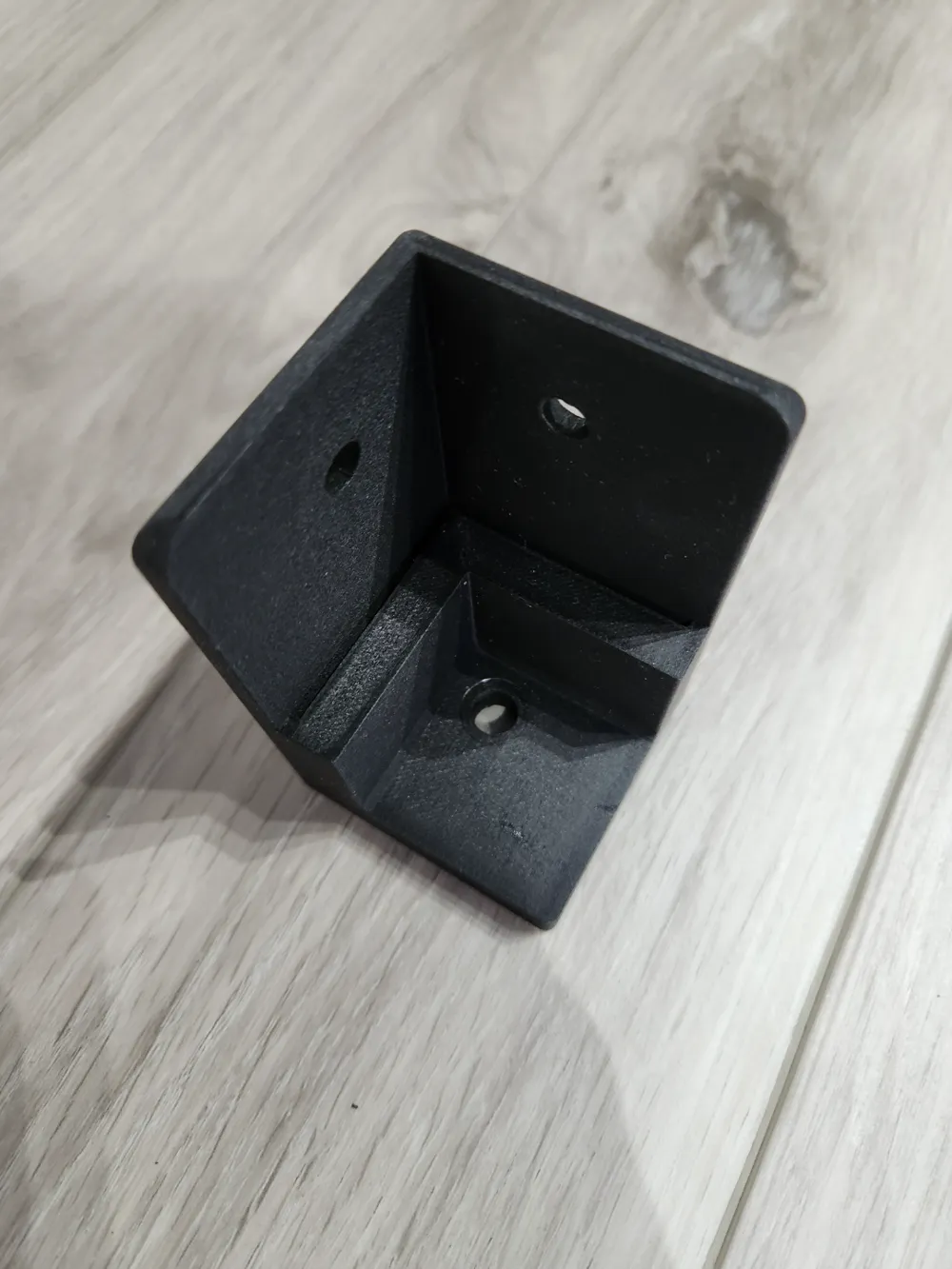 One Bolt Swivel Caster Mount for Ikea Bror Shelf Remixed by aluokkala