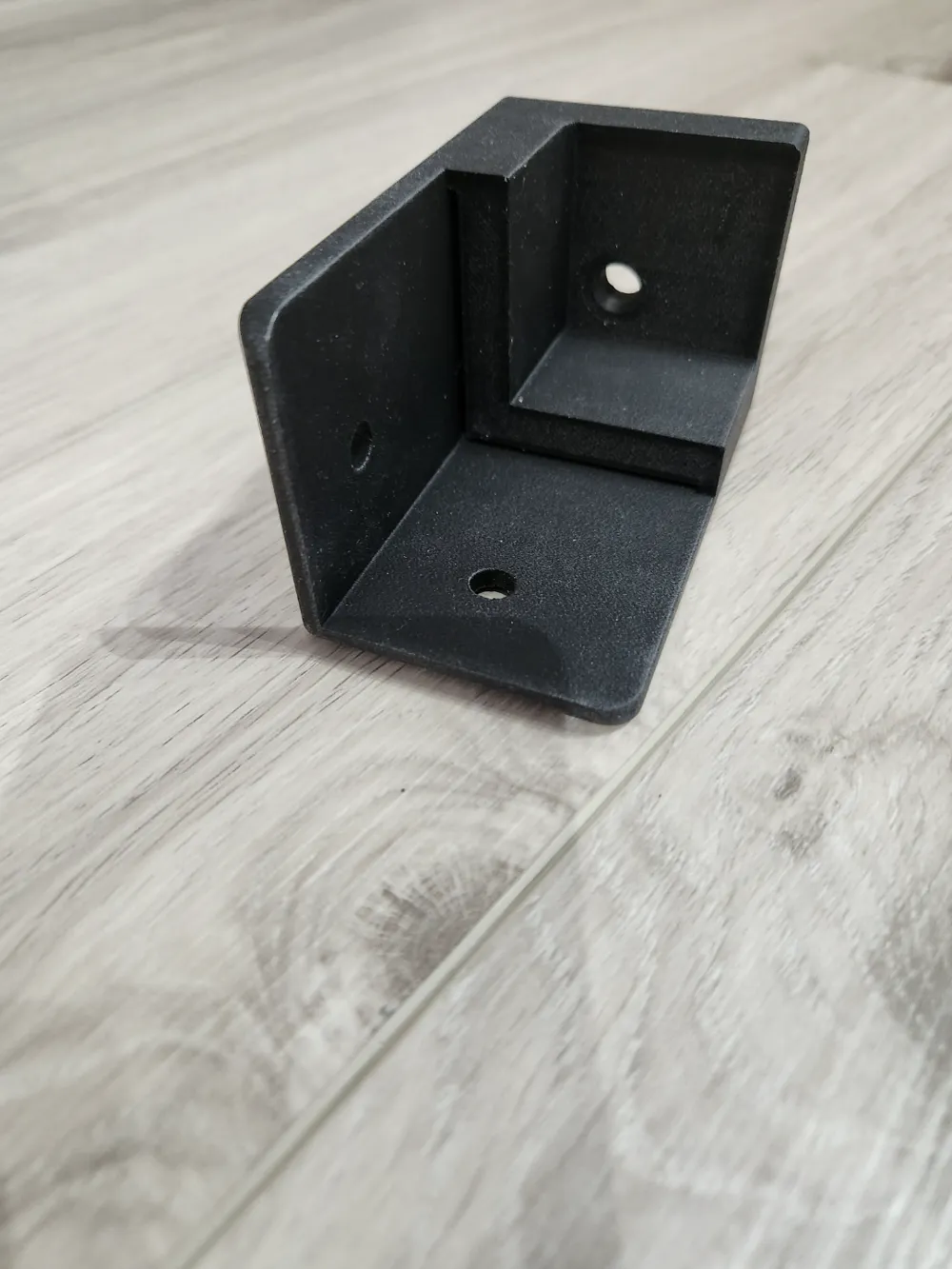 One Bolt Swivel Caster Mount for Ikea Bror Shelf Remixed by aluokkala