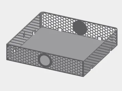 Add-on Box for Filament Spool Rack