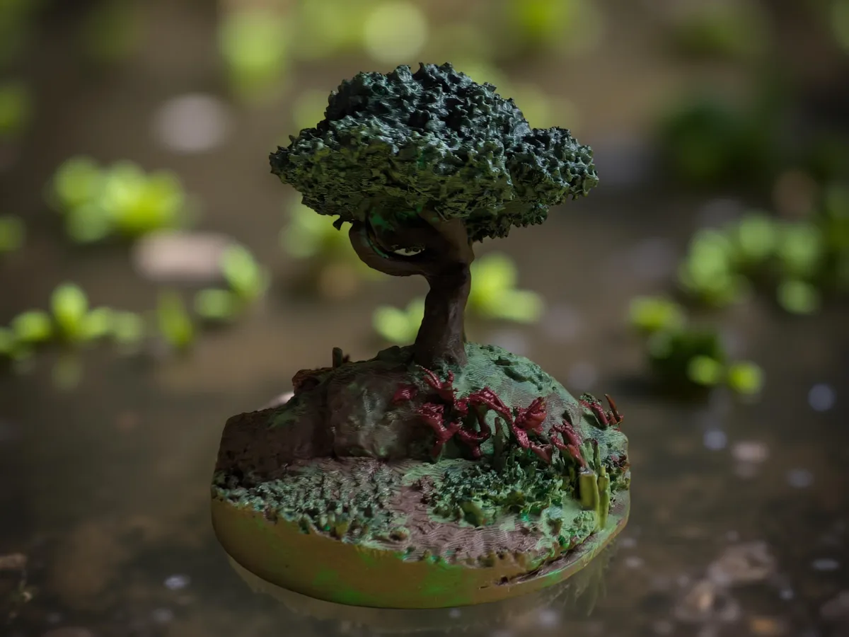 Arbre miniature pour diorama