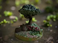 Arbre miniature pour diorama — photo 1