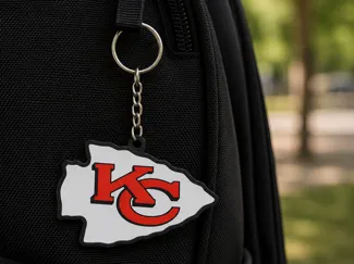 Keychain-Kansas City Chiefs logo
