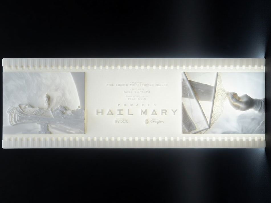 Project Hail Mary IMAX Film Strip Lithophane