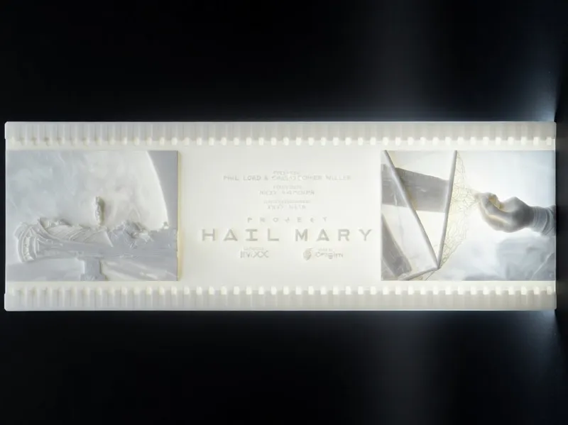 Project Hail Mary IMAX Film Strip Lithophane