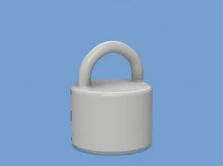 Threaded pull ring.