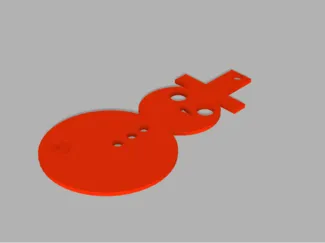 Snowman Ornament V2