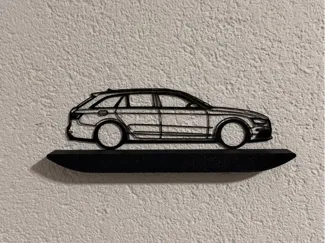 Audi A4 B8 Avant wallart