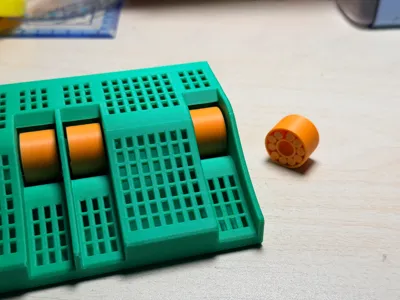 3D printed bearing | 608 bearing thickened version | double thickness