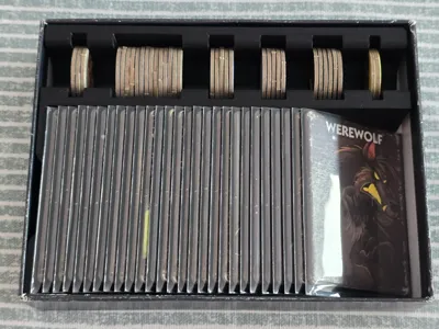 One Night Ultimate Werewolf Insert - Sleeved Tiles