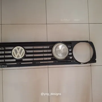 Modelo para impresión 3D: Emblema Volkswagen Golf MK2 — vista de referencia 3
