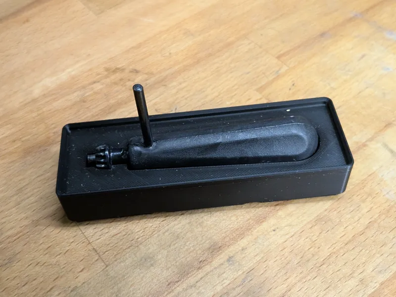 Gridfinity Chuck Holder for CTISMICE Flex Shaft
