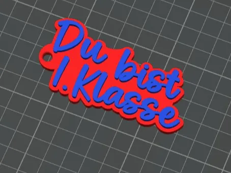 DuBist1.Klasse Schlüsselanhänger