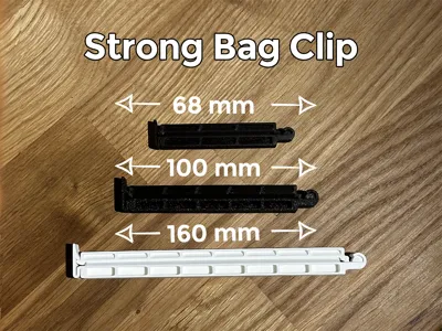 Strong Bag Clip - also with PLA