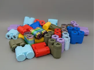 Camping Outdoor Travel salt pepper shaker V2