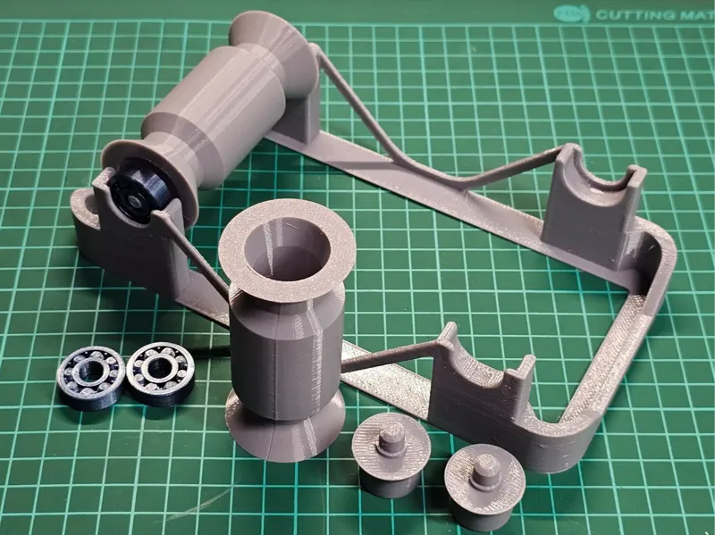3D打印线材防潮支架(5.8L米桶) v2025