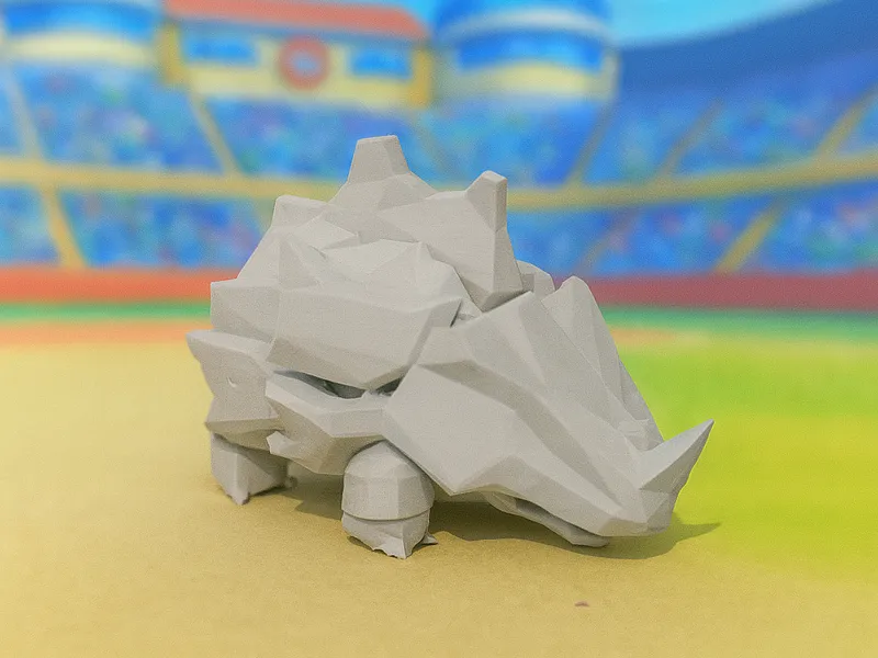 Low Poly Rhyhorn