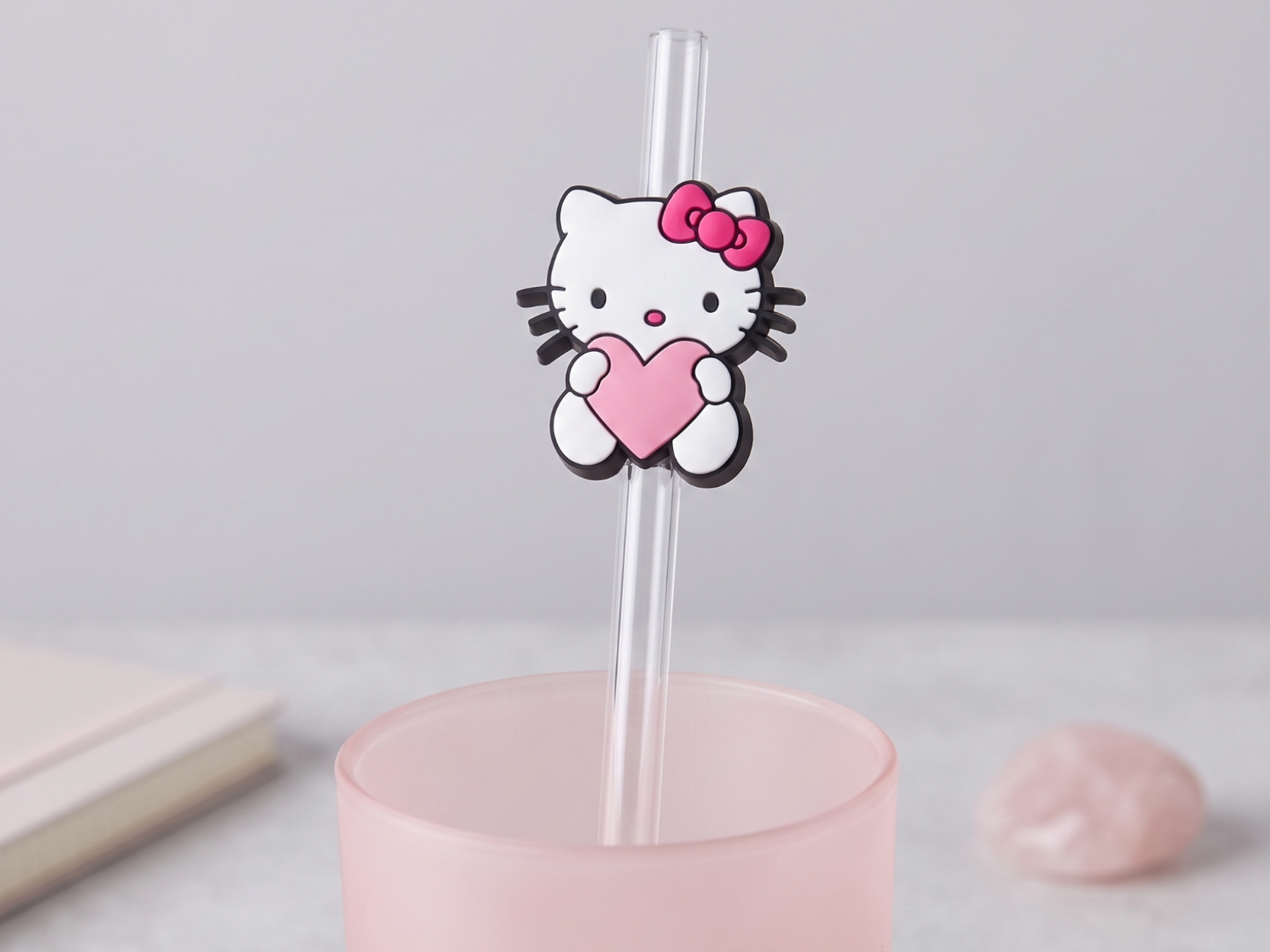 Hello Kitty Straw Topper