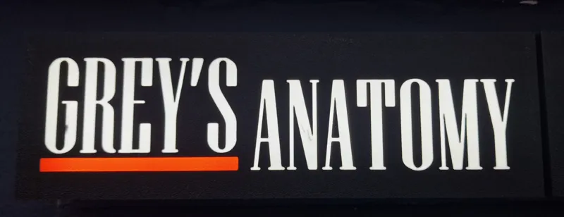 Greys Anatomy Light Box Coloured With Back Plate