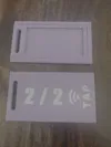NFC Luggage Tag w/Text edit 0.2mm layer, 3 walls, 30% infill
