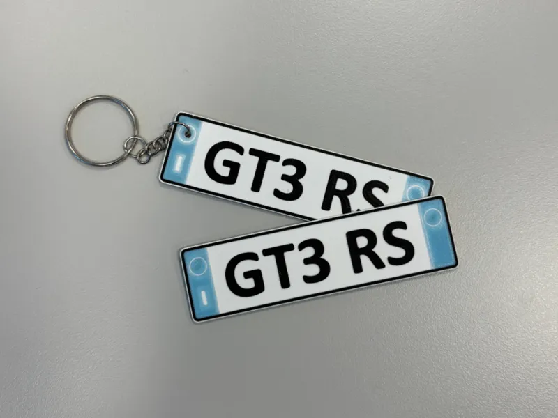 GT3RS License Plate