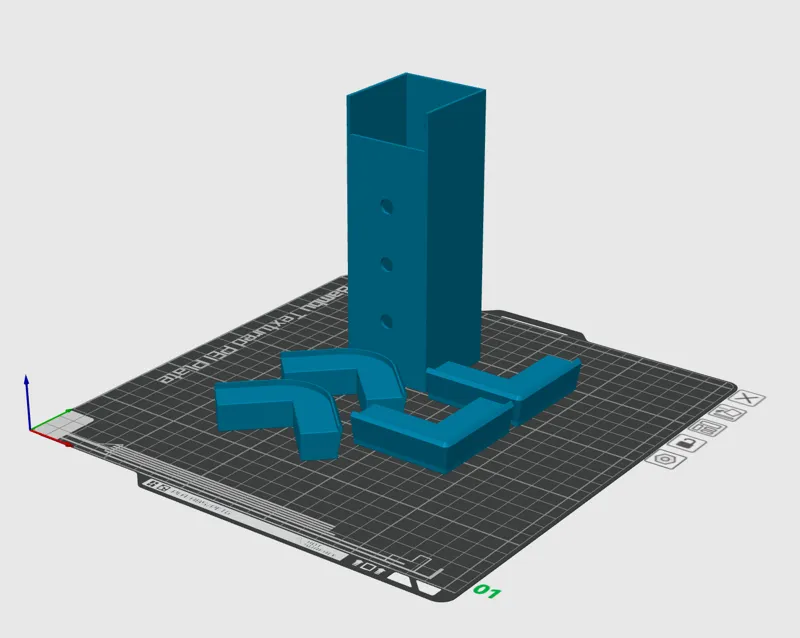 X1C Accessories (Purge Box+Spacers)