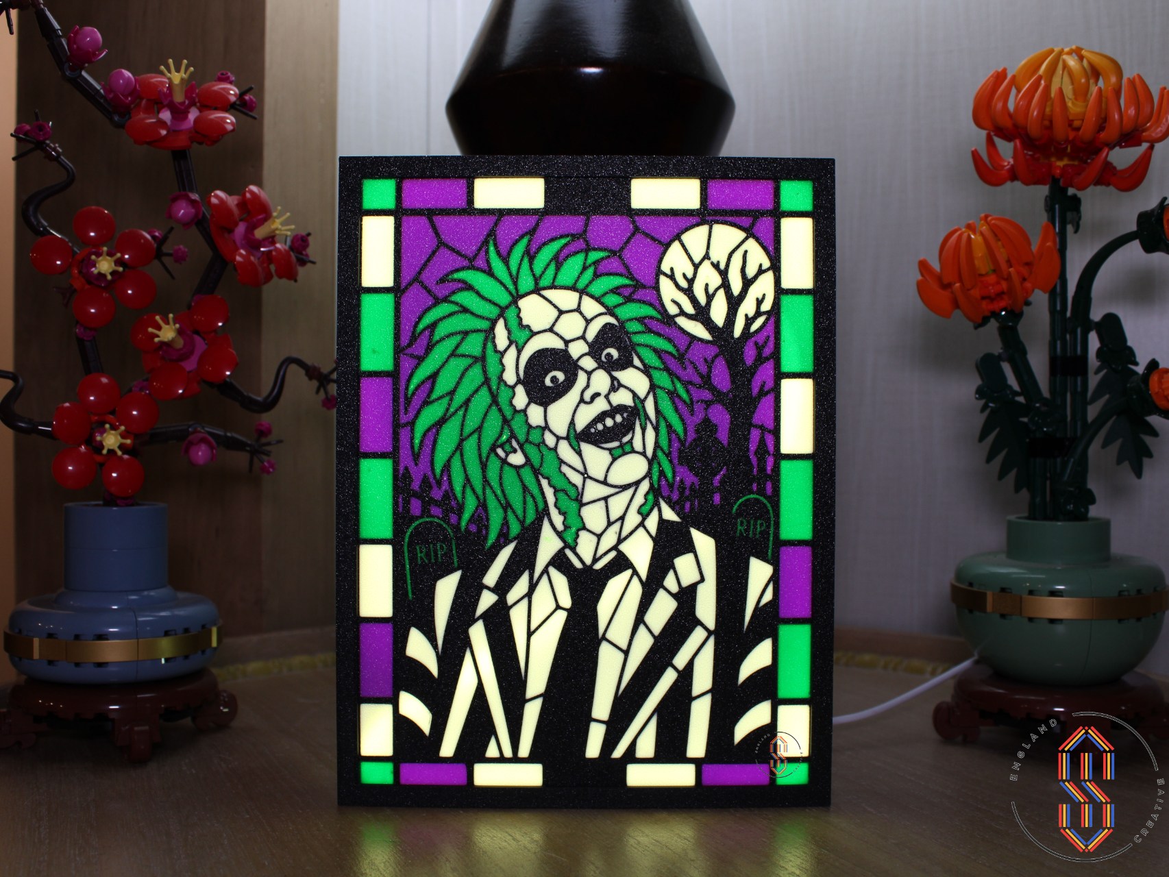 Stained Glass - Beetlejuice - 1
