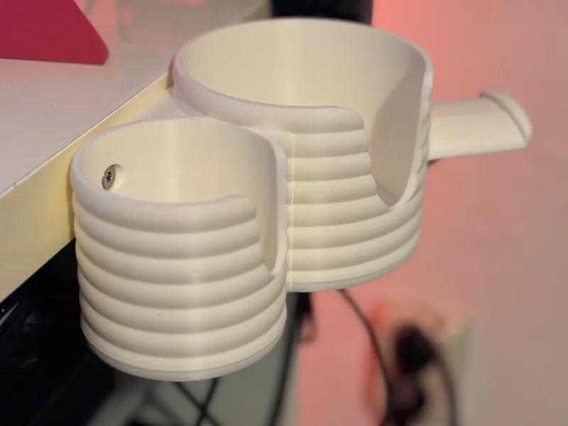 Simple Bottle Holder (with/without Headset Rest)