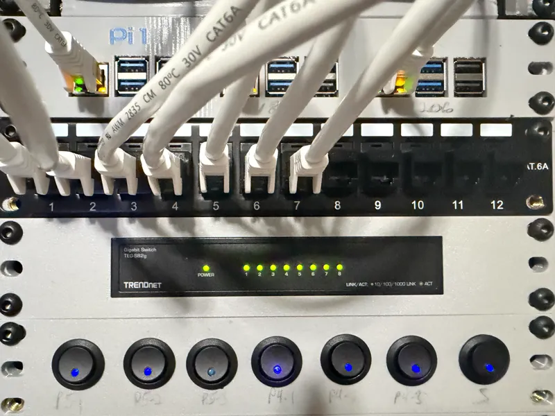 10 Inch Rack Mount Trendnet TEG-S82g