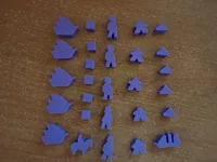 Pions meeples pour Darwin's Journey — photo 2