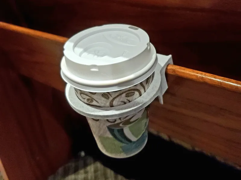Holy Holder – Cup and Snack Holder for Church Pews