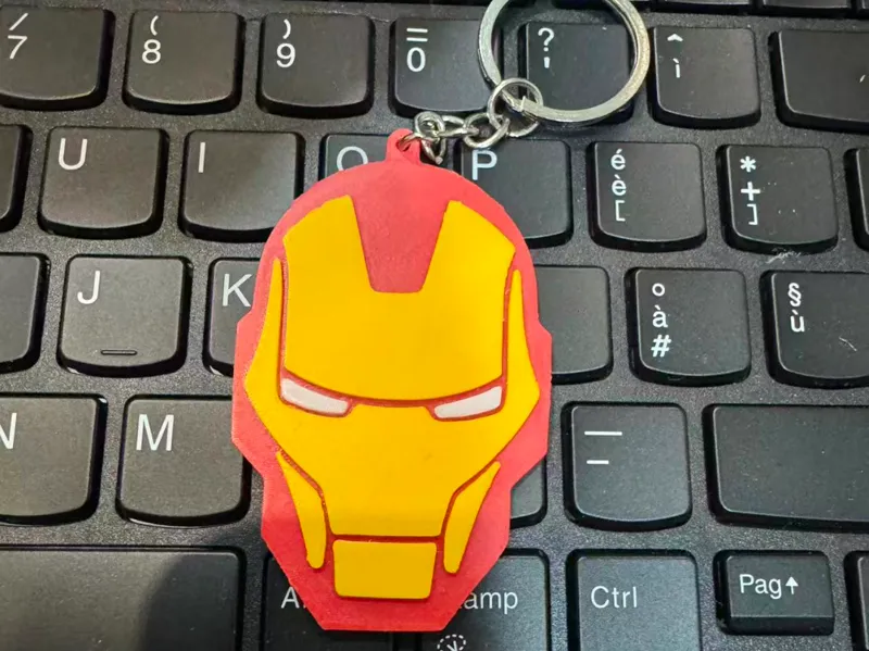 porta chiave iron man