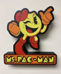 Ms. Pac-Man Light Box