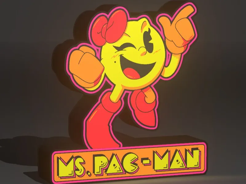 Ms. Pacman Lightbox