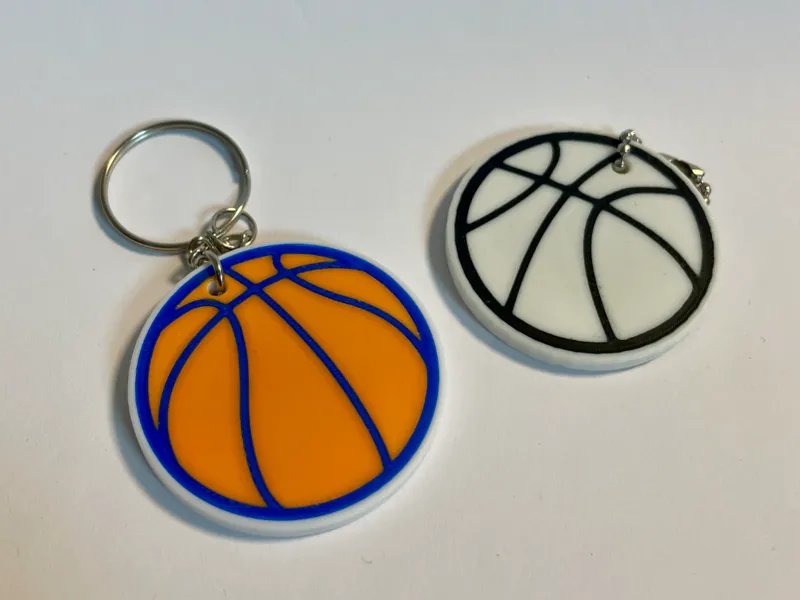 basketball keychain