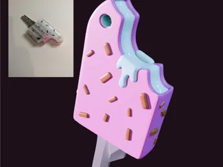 Ice cream key cover