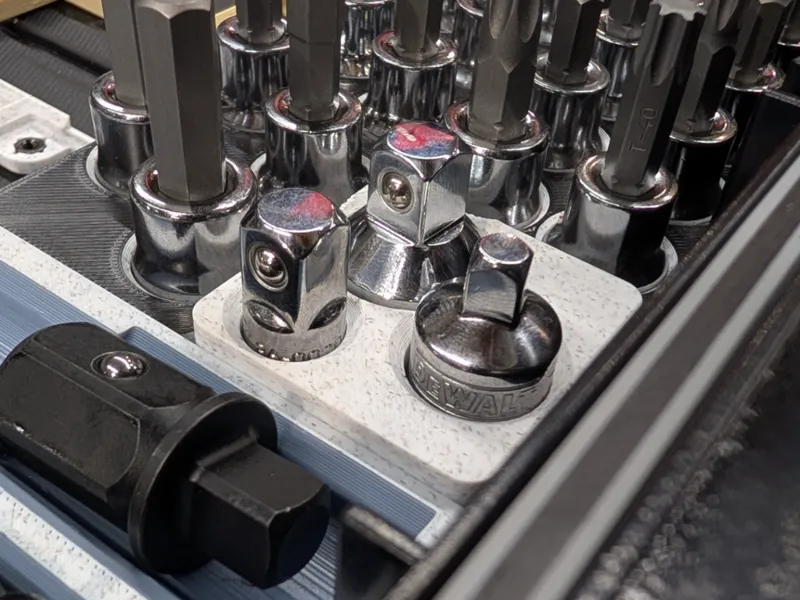 Drive Adapter Organizer - Gridfinity