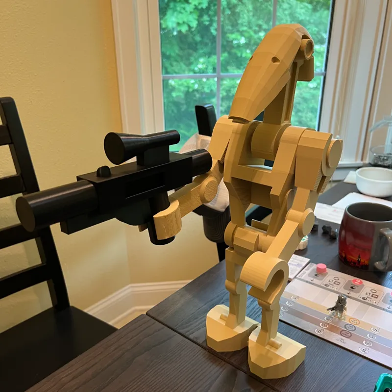 Big Brick Battle Droid 10:1