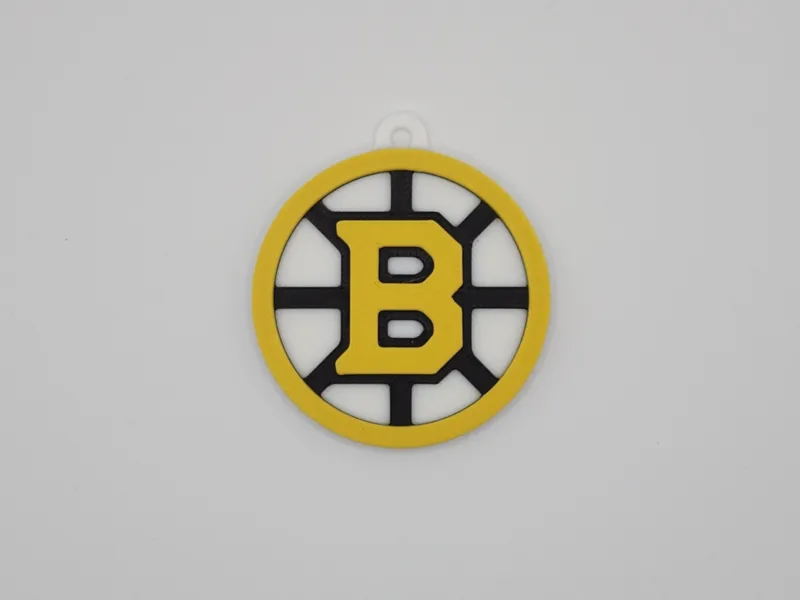 Boston Bruins Keychain