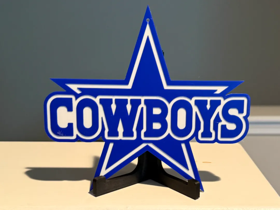 DALLAS COWBOYS WALL ART - Free 3D Print Model - MakerWorld