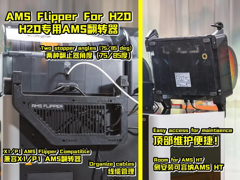 H2D的AMS翻转器！
