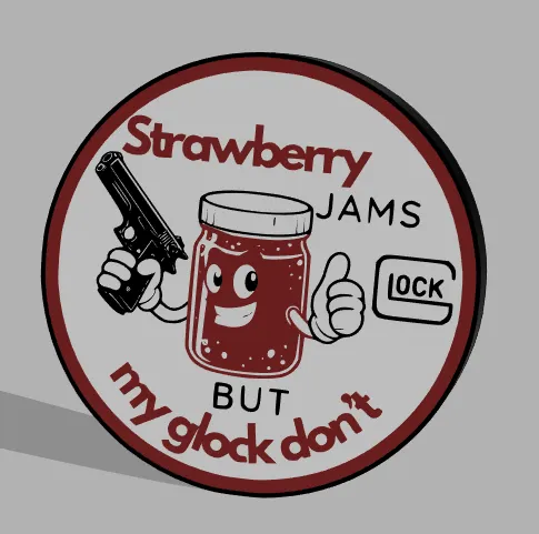 Strawberry Jams but My Glock Don’t