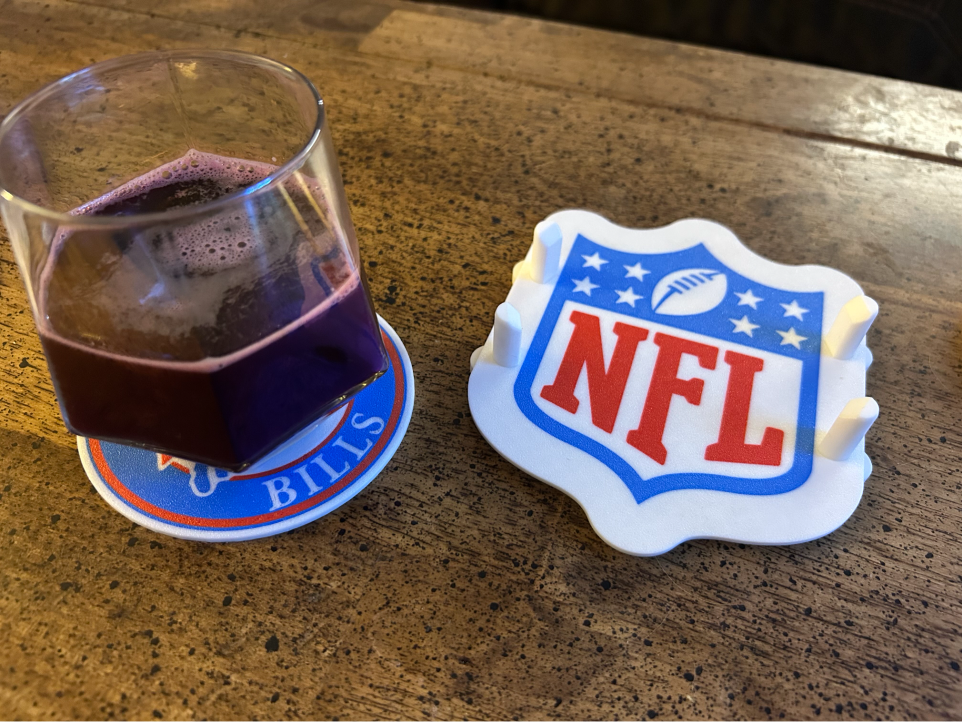 NFL Logo Coaster Holder for 100mm Coasters
