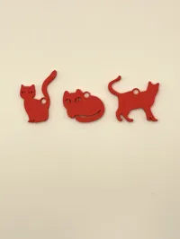 Mini porte-clés chat — photo 3