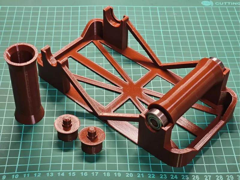 3D打印线材防潮支架(5.8L米桶)