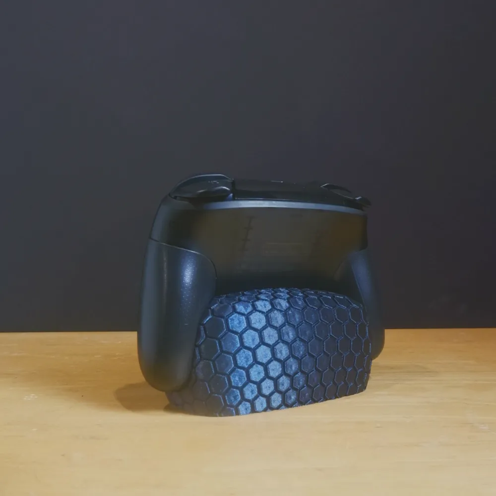 Textured Controller Stand - 4 Bundle - Hex by UnchainedHobbies - MakerWorld