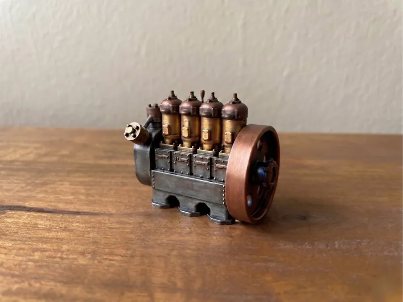 Tabletop Scatter Terrain  – Steampunk Engine  