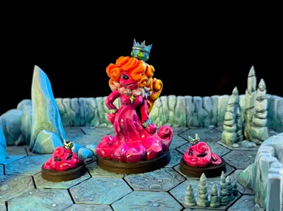 Princess Slime (Supportless - FDM Friendly)