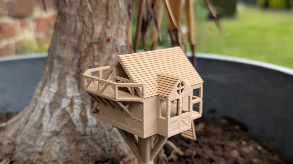 Mini city treehouse PART 4 - Free 3D Print Model - MakerWorld